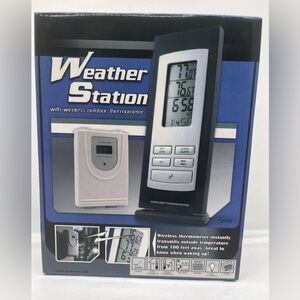 Equity Weather Station w/ Wireless Outdoor Thermometer Digital NEW
